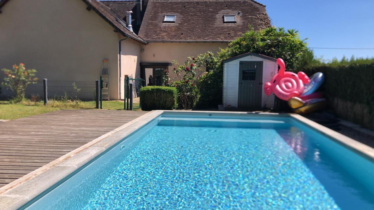 Вилла Gite De Charme En Dordogne Avec Piscine Et Jardin Jumilhac-le-Grand Экстерьер фото