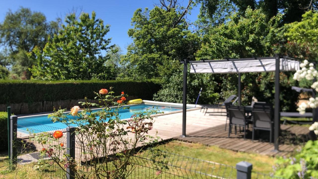Вилла Gite De Charme En Dordogne Avec Piscine Et Jardin Jumilhac-le-Grand Экстерьер фото